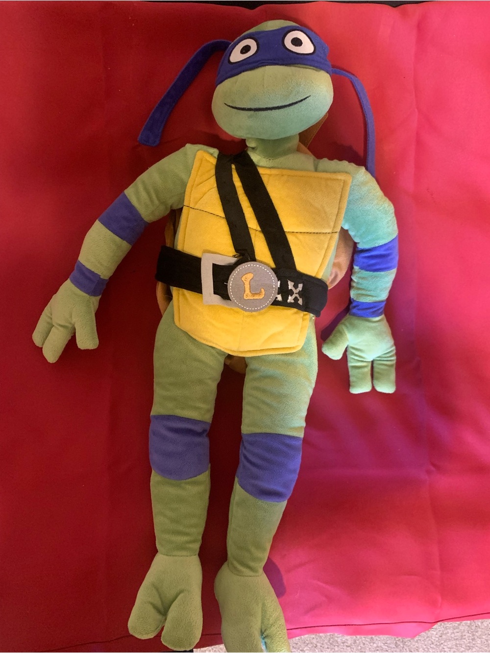 Nickelodeon Vintage 26” Teenage Mutant Ninja Turtles Leonardo Kids Plush